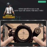  Tay cầm gamepad kèm nút bấm và bộ khuếch đại màn hình chơi PUBG,ROS, các game FPS cực thích -dc3342 