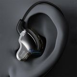  Tai nghe dây trong suốt thiết kế tinh xảo POLVCDG D6T - Âm thanh tuyệt đỉnh - Mic đàm thoại siêu nhạy -dc3979 