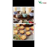  HỘP NẾN THƠM HOA KHÔ THIÊN NHIÊN 2024 (thổ cẩm ) -dc4348 