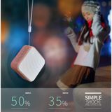  Loa Bluetooth Mini Không Dây A70 Vỏ Gỗ Loa Di Động Loa Không Dây Loa Vi Tinh , Bass mạnh, Pin trâu -DC3900 