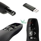  Bút chỉ laser điều khiển từ xa R400 2.4Ghz dùng khi thuyết trình PowerPoint 