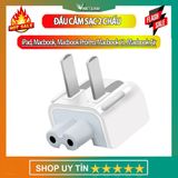  Đầu củ sạc 2 chấu cho Laptop táo-tablet táo -dc4439 