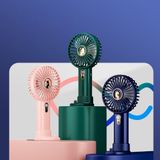  Quạt Cầm Tay Mini Di Động Siêu Khỏe Pin Trâu 4-6h , Quạt Tích Điện Chạy cực êm Có Cổng Sạc -dc5046 
