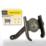  Giá đỡ điện thoại trên xe máy 03-H2 Bằng Kim loại Chắc Chắn, Dễ Lắp Đặt, Chống Cướp Giật Xoay 360 độ 