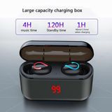  Tai Nghe Bluetooth Không Dây HBQ-Q32 có đèn led - Chống Nước IPX5 - Nghe 60h - Tích Hợp Micro - Tự Động Kết Nối -dc3680 