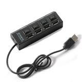  Hub chia cổng USB thành 4 tốc độ cao tiện dụngcó công tắc chuẩn 2.0 
