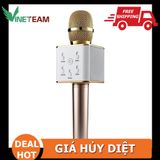  FREESHIP] Micro hát karaoke blutooth Q7-SD17-SD-10L2017 cao cấp VINET SHOP -dc1581 