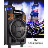  Loa Kéo Bluetooth giá rẻ CHANGHONG CYD186 Cao Cấp, Chất Âm Cực Hay Kèm Mic dc3433 
