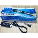  Micro Karaoke không dây cho loa kéo Zansong V12   màn hình LCD (đen) - Hỗ trợ jack cắm 3.5mm và 6.5 -dc3452 