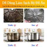  Bột Tẩy Rửa dầu mỡ, hoen ố, rỉ sét, nhọ xoong nồi, bếp ga, máy hút mùi,vòi nước, bồn cầu...Ngâm 5 phút sáng bóng -dc4948 