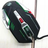  Chuột led quang máy tính chuyên chơi Game Có Dây 6 Nút 2400 DPI LOL cho Gamer -dc2182 