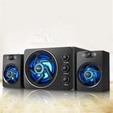  Loa Máy Tính - SaDa D-209 Bass và RGB - Vô Địch Trong Tầm giá (Tương thích Điện thoại, Máy tính, Smart Tivi) 