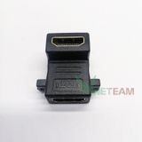 Đầu nối HDMI đổi góc 90 độ 2 đầu âm -dc770 