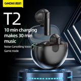  Tai Nghe Bluetooth Plextone xMOWi T2 Có Mic Cho Android IOS, độ trễ 45ms cực thấp, chơi game nghe nhạc hoàn hảo -dc4790 
