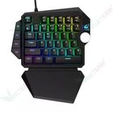  Bàn Phím Cơ 1 tay ZIYOULANG K5 39 Phím Blue Switch RGB Chơi Game Pubg Mobile, Rules, Free Fire 