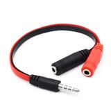  Cáp chia Audio 3.5mm ra mic và loa -dc1014 