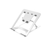  Giá đỡ laptop nhôm tản nhiệt, Giá nâng laptop có 6 nấc điều chỉnh làm bằng hợp kim nhôm cao cấp -dc3938 