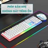  Combo Bàn Phím Và Chuột Giả Cơ GTK350, Bộ Bàn Phím Giả Cơ Và Chuột Game Dành Cho Game Thủ Led đa Màu 