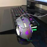  Chuột chuyên game 6D - LED 7 màu FREE WOLF -dc2220 