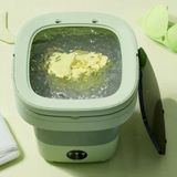  Máy Giặt Mini Gấp Gọn 6L - Tự Vắt Khô, Khử Khuẩn, Dành cho Đồ Lót/Tất Vớ/Đồ Bé - dc5235 