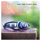  Vòng tay 3D may mắn 12 cung hoàng đạo ( kèm ảnh thật ) -vt05 