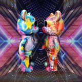  Loa Bluetooth Gấu Bearbrick Nghe Nhạc cực hay, Loa bluetooth Gấu Mini B5 + Màu Sắc Sang Chảnh Mẫu Mới 2022 -dc4841 