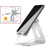  Giá Đỡ Nhôm Xoay 270 Độ Model Z4 Cho Điện Thoại Máy Tính Bảng Có Khe Luồn Sạc -dc4284 