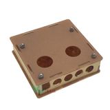  Vỏ hộp bảo vệ trong suốt cho bộ tiền khuếch đại âm thanh 6J1 HiFi (Tự ghép) -dc4336 