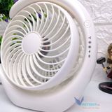  Quạt bàn USB mini cầm tay, có thể sạc lại Mùa hè làm mát văn phòng,tại nhà xoay 180°-dc3587 