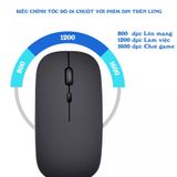  Chuột Không Dây 2.4g Siêu Mỏng Sạc Pin Tiện Dụng Dành Cho Máy Tính / Laptop -dc4953 