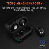  Tai nghe Bluetooth 5.0 cao cấp TWS QCC010✔Chip Qualcomm APTX✔2 Tai nghe kết nối độc lập ✔Chống nước IPX5✔CVC 8.0 -DC4156 