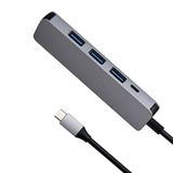 Hub USB 5 in1 Type-C USB C Hub USB-C to USB 3.0 SD and Micro USB 