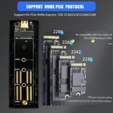  Box ổ cứng SSD M2 NVMe & NGFF 2 in 1, biến ổ cứng M2 thành ổ cứng di động cắm USB Type C -dc4870 