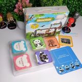  Bộ thẻ học thông minh animal 4D Miaotu world 61 thẻ chính kèm 3 thẻ phụ Gồm 15 ngôn ngữ Hàng thẻ xịn -dc3623 