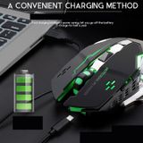  Chuột không dây chuyên GAME Wolf X8 Wireless 2.4GHz SIÊU NGẦU 6 nút, Tự động đổi màu sắc - Pin sạc lại 