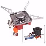 Bếp Gas Mini Du Lịch Xếp Gọn, Đánh Lửa Tự Động Hợp Kim Chống Gỉ Cao Cấp Tiện Lợi 