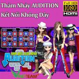  Thảm Nhảy Audition Kết Nối Cổng HDMI Cho hình ảnh siêu nét - Tặng kèm 2 điều khiển ,thẻ  nhớ và 1 áo cho bé -dc4508 