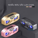  Loa Bluetooth cầm tay Manovo M5/Manovo M4 âm thanh siêu trầm tích hợp loa kép✔màn hình led ✔FM radio dung lượng pin 2500 