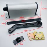  Máy đóng cửa tự động xoay bằng điện Không cần tay mở cửa kèm điều khiển tự động từ xa - dc5296 