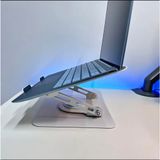  Giá đỡ Laptop, Macbook ,Máy Tính Bảng Ipad bằng nhôm có thể điều chỉnh được độ cao, xoay 360 độ tiện lợi - dc5162 