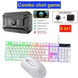  Combo bộ chuyển đổi M1 Pro, bàn phím G21B và chuột G9 kết nối điện thoại chơi game Mobile 