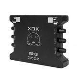  Sound Card XOX KS108 Âm Ly Cho Thu Âm -dc3119 