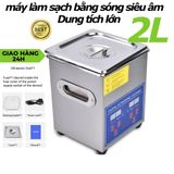  Máy Rửa Trang Sức Siêu Âm 2L / 3L - Máy Làm Sạch và Rung Siêu Âm Cho Đồng Hồ, Kính, Trang Sức 