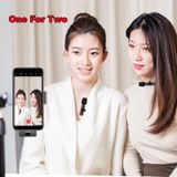  Micro thu âm không dây cài áo lọc tiếng ồn cao cấp livestream quay video ghi âm cho điện thoại 