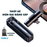  Micro thu âm không dây KINGLUCKY M16 khử tiếng ồn phù hợp phát trực tiếp/ quay video ghi âm 
