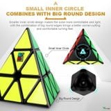  Đồ chơi Rubik MoYu MeiLong Pyraminx Sticker - Rubik Tam Giác Phát Triển IQ Hộp đen -dc2883 