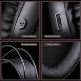  Tai nghe chụp tai Gaming UX LED đầy màu sắc với Mic (Đen) - Công nghệ Giảm tiếng ồn PU -dc2136 