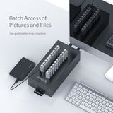  Bộ chia USB HUB Orico 20 cổng USB 2.0 IH20P-BK  làm phone farm ,sạc điện thoại ...  - Hàng Chính Hãng -dc4971 