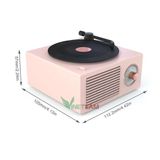  Loa Bluetooth phong cách Retro X10 Giả Lập Đĩa Than -dc4053 