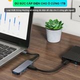 HUB Type C và HUB USB 3.0 tốc độ cao Vinetteam cổng chia usb mở rộng kết nối chuyển đổi cho laptop táo Laptop PC 